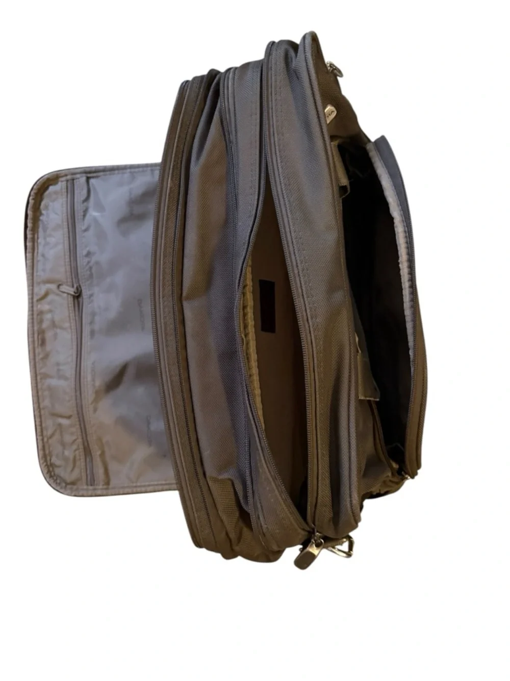 Dakota by Tumi Olive Green Ballistic Nylon Carry-On Bag